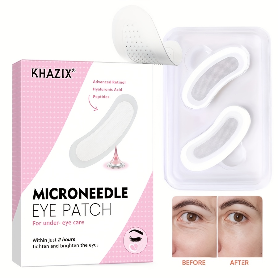 Microneedle Patch Eye - 2PCS Retinol microneedle eye patch, suitable