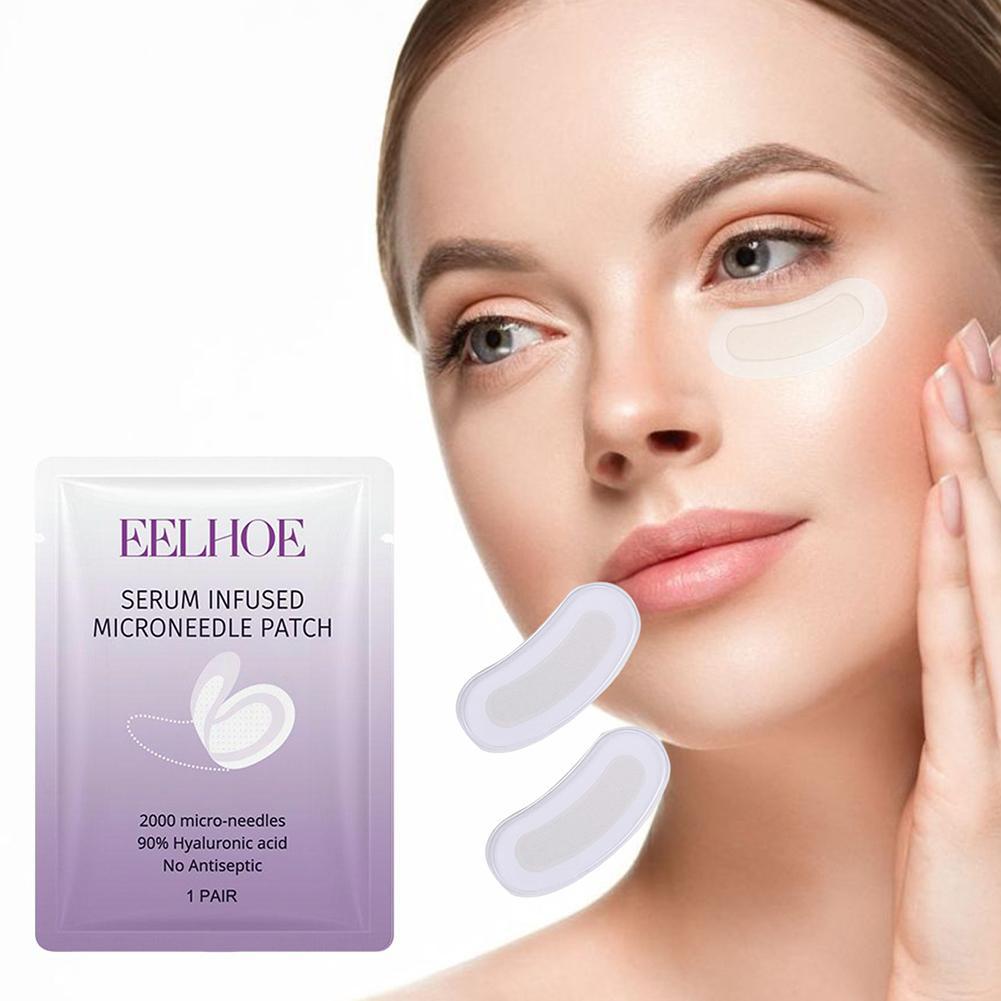Microneedle Patch Eye - Collagen 0.2mm Microneedle Eye Patch Hyaluronic