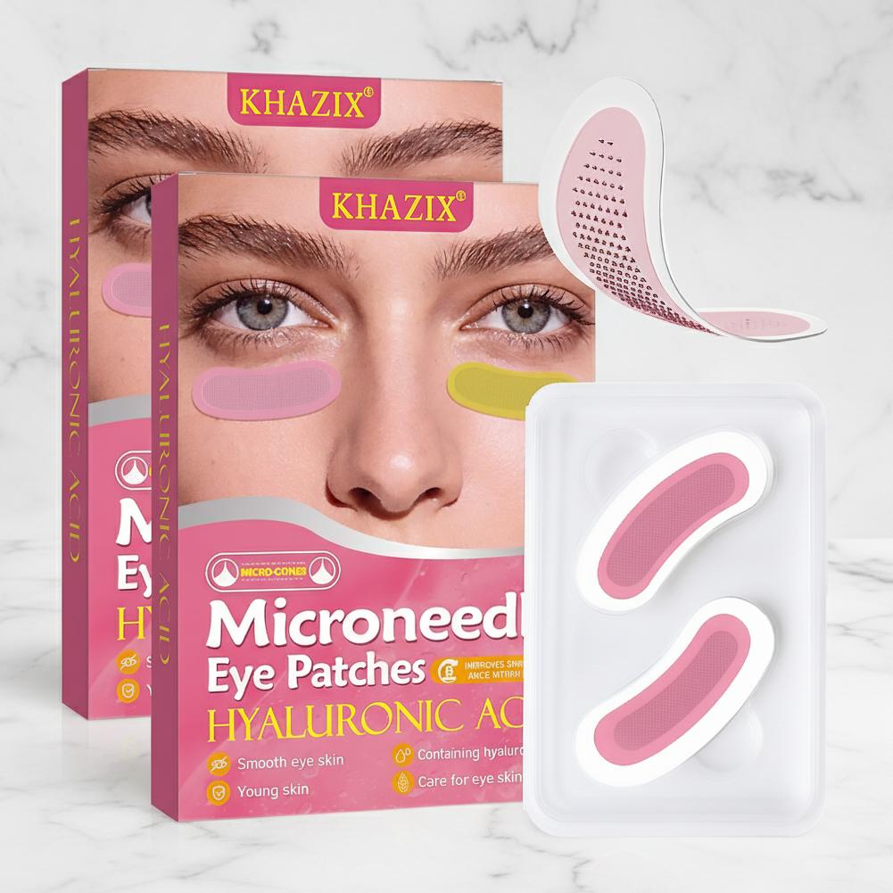 Microneedle Patch Eye - Hyaluronic Acid Microneedle Eye Patches Mask