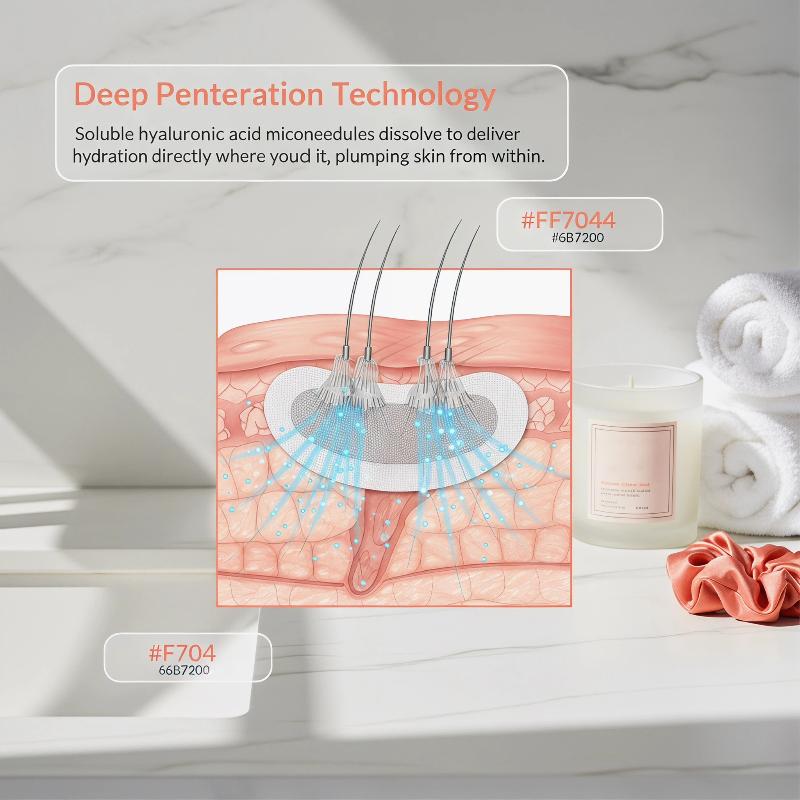 Microneedle Patch Eye - Hydrating Eye Patches Microneedle Technology 1