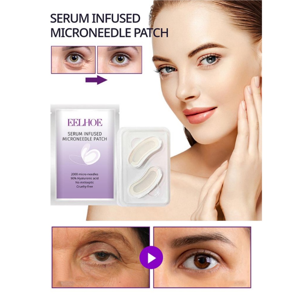 Microneedle Patch Eye - Micro-needle Eye Mask Patch, Lifting Firming