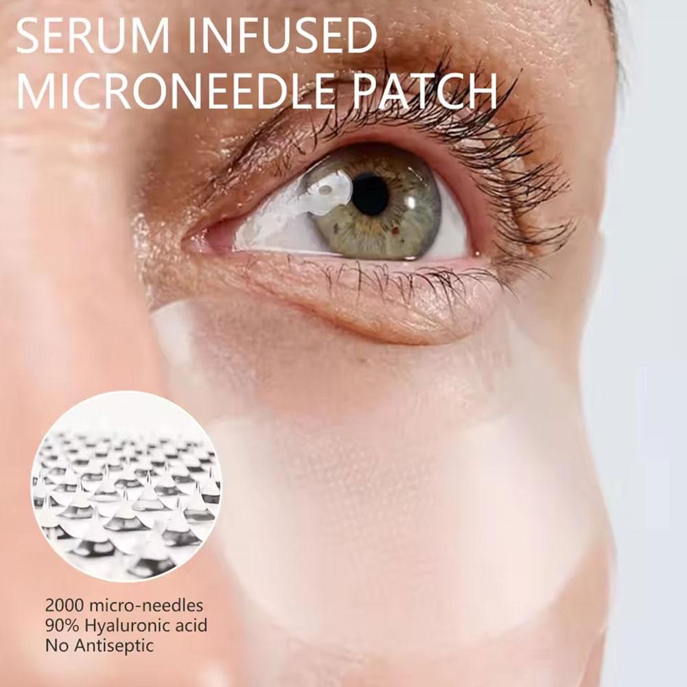 1/3Pairs Microneedle Soluble E - Microneedle Patch Eye review and price