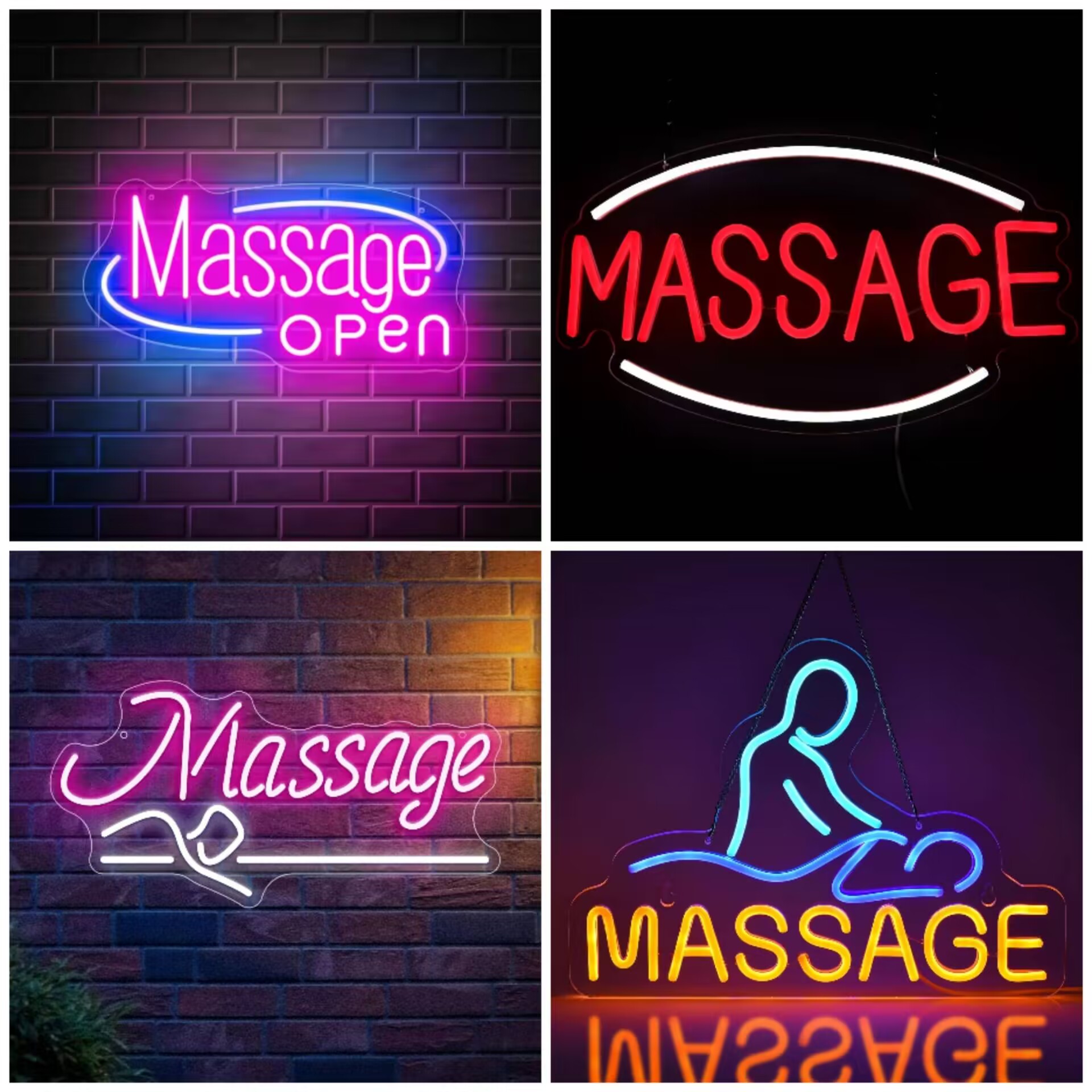 Massage Spa Open LED Neon Sign - Wellness Spa With Hotel review and price