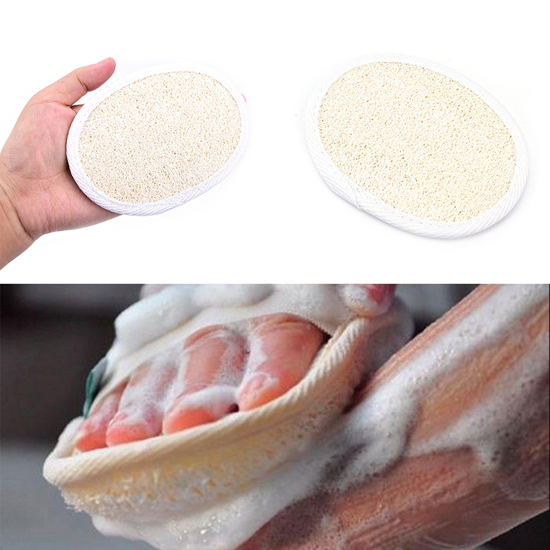 1pc Natural Loofah Luffa Spong - Body Loofah Natural review and price