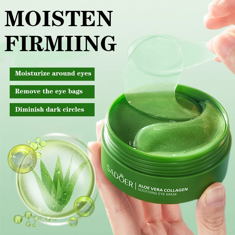 60pcs Aloe Vera Collagen Eye M - Microneedle Patch Eye review and price