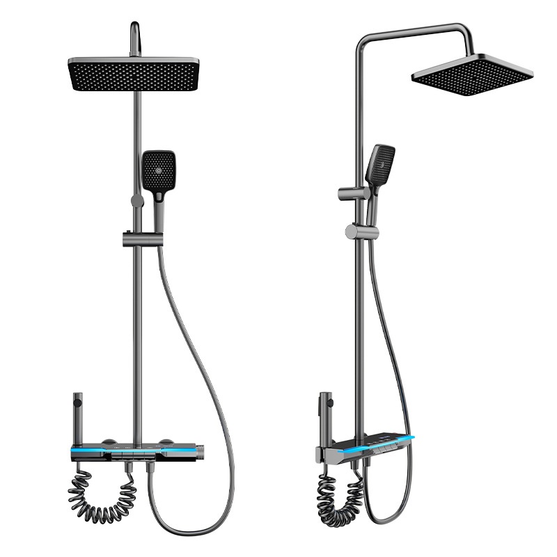 Grey Gun Shower Set Luxury Hot - Spa & Wellness Retreat review and price