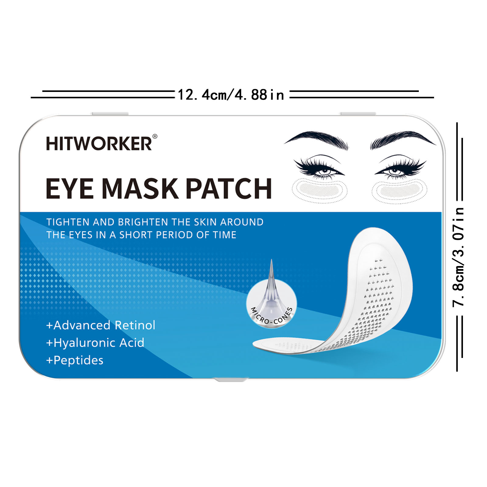 Precision Skincare Deep Cleans - Microneedle Patch Eye review and price