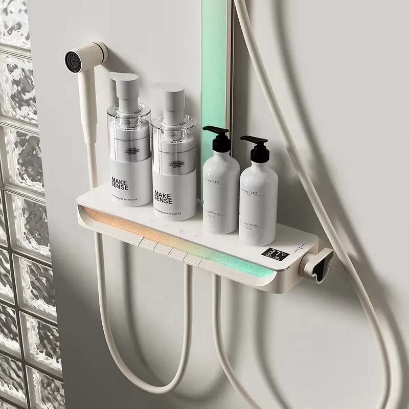 Brass Digital Waterfall Shower - Spa & Wellness Retreat review and price