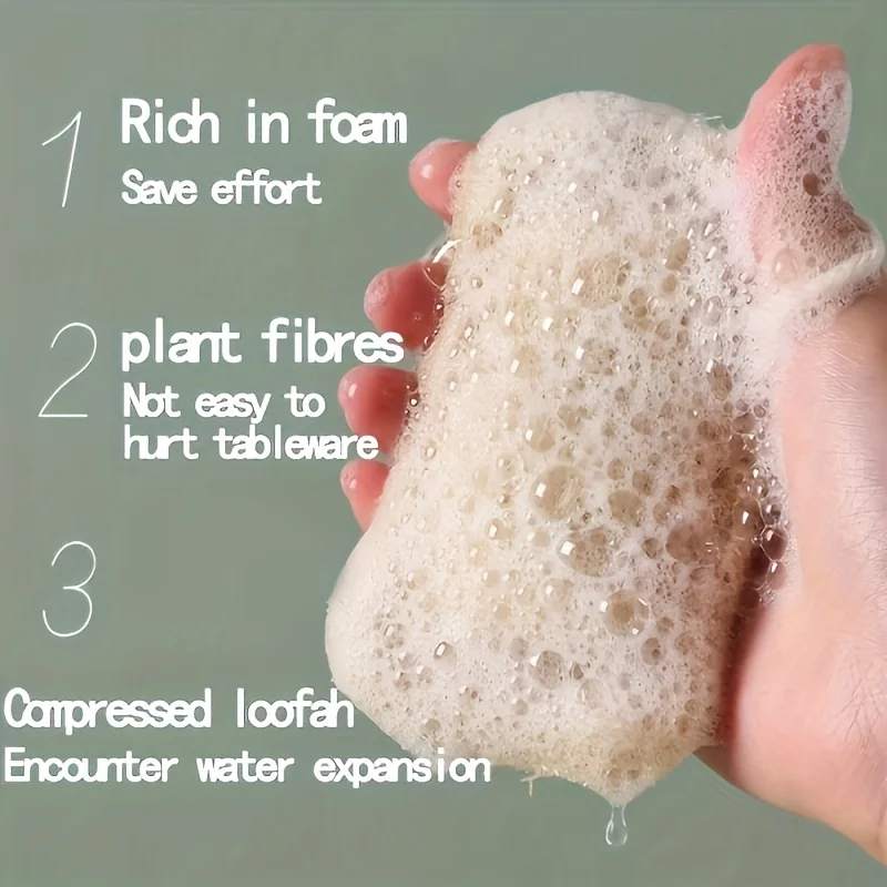 6pcs Natural Loofah Exfoliatin - Body Loofah Natural review and price