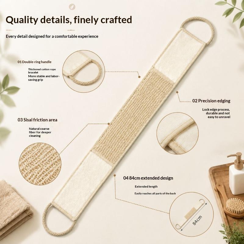 Soft Sisal Fiber Exfoliating L - Body Loofah Natural review and price