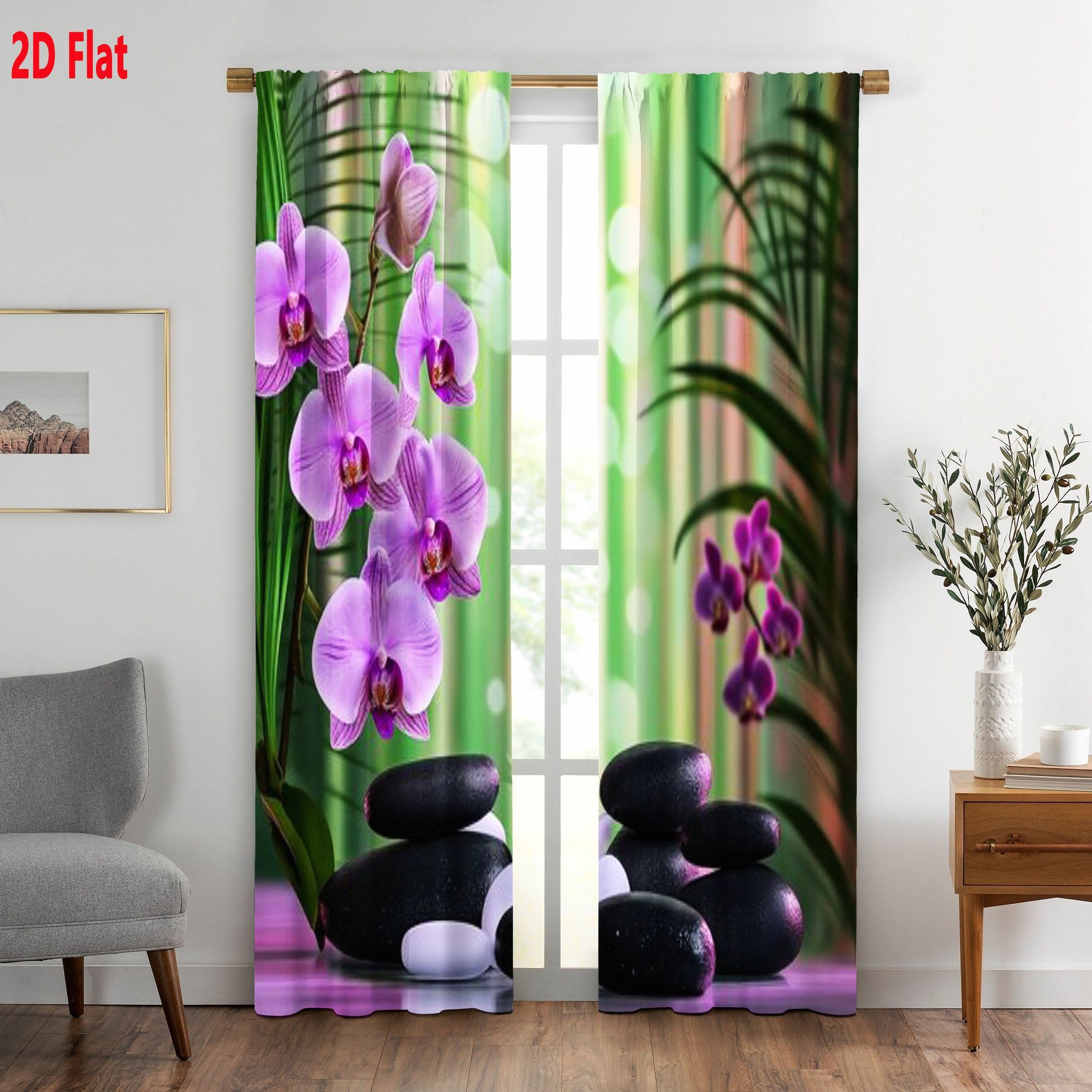 2D Flat, 2pcs Purple Orchid Ze - Wellness Spa With Hotel review and price
