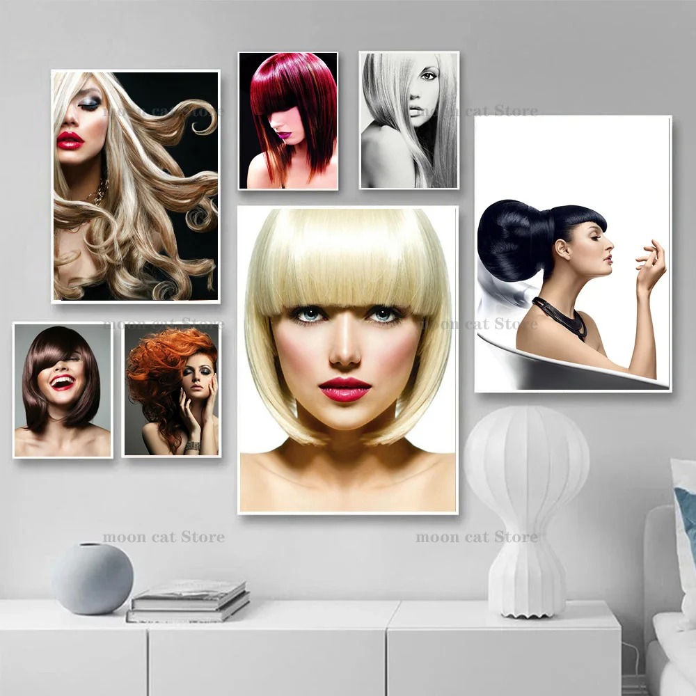 Hair Salon Hairstyle Model Pos - Spa Wellness Images review and price