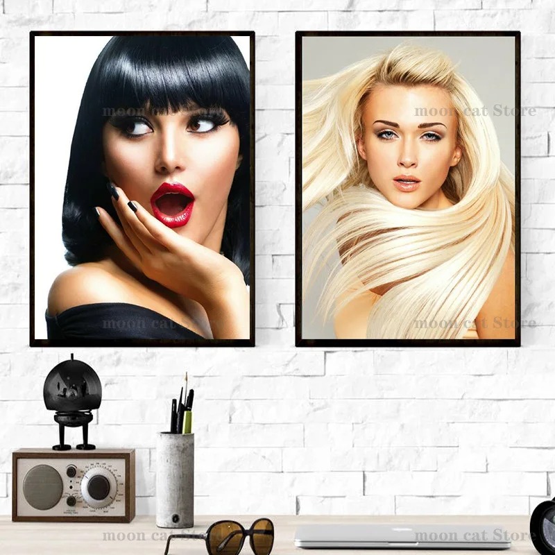 Hair Salon Hairstyle Model Pos - Spa Wellness Images review and price