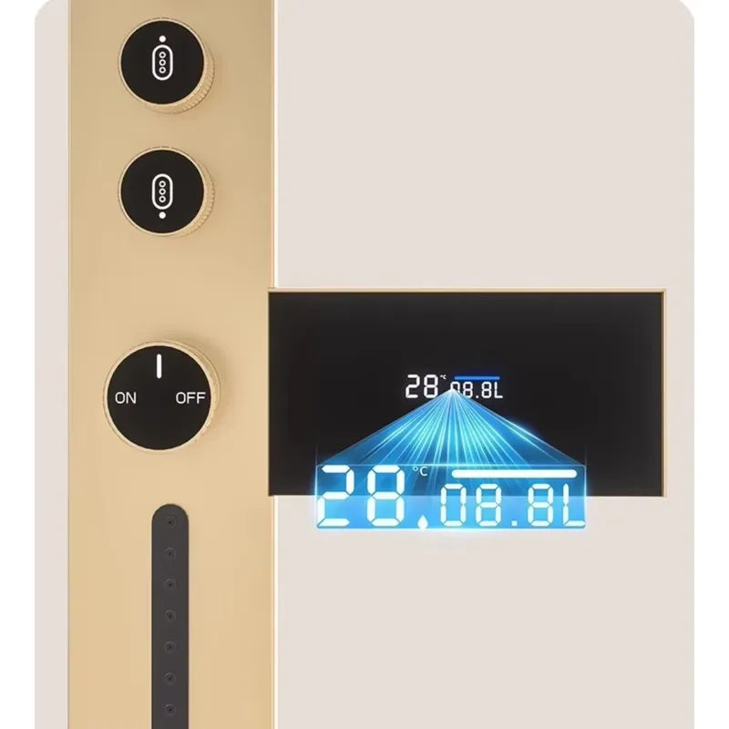 Brass Rainfall Shower Panel Se - Spa & Wellness Retreat review and price